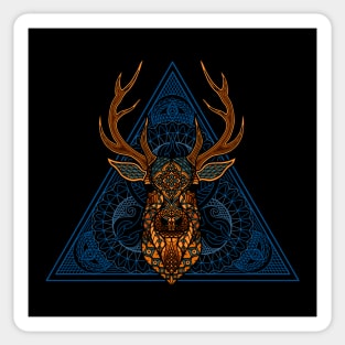 Majestic Deer Zenart Sticker